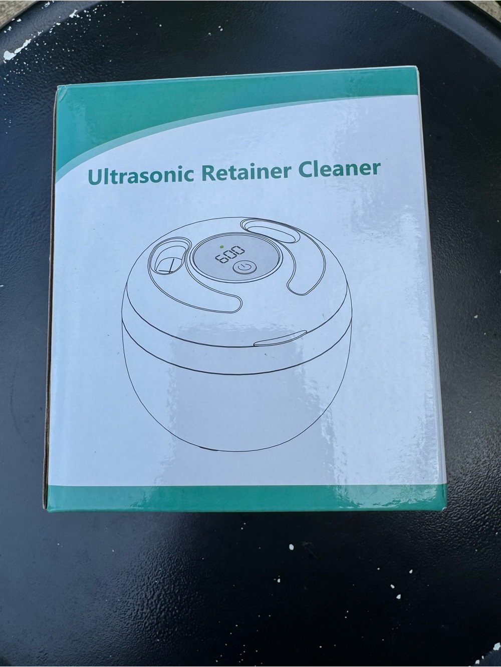Ultrasonic Denture & Retainer Cleaner — Black NEW (open box ) - Picture 5 of 8